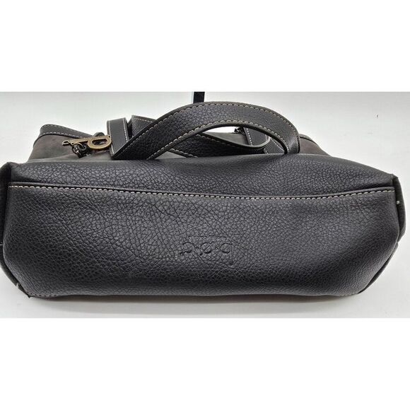 Boc Womens Grey & Black Tote Bag With Exterior Pockets & Zippered Compartments - Picture 4 of 8